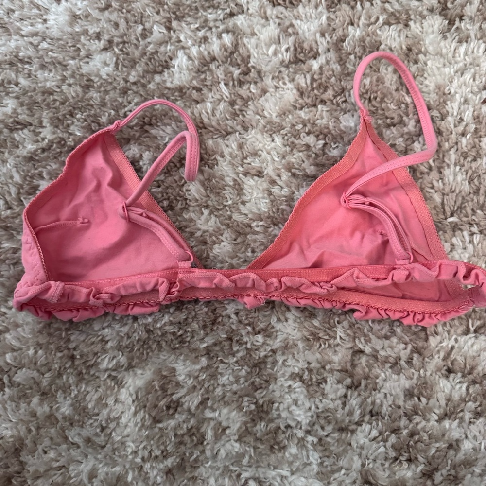 PLAYBOY Pink Ruffle Bralette - Picture 2 of 3